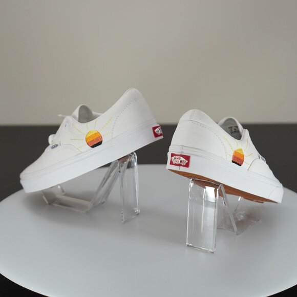 Vans Era White & Yellow Women's Sneakers - Size 7 - Picture 9 of 9